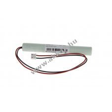 Helyettes�t� akku V�sz- �s biztons�gi vil�g�t�s 2/3AA 4,8V 750mAh NiMH