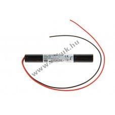 Helyettes�t� akku v�sz- �s biztons�gi vil�g�t�s 2/3AA 4,8V 750mAh NiMH