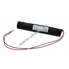Helyettes�t� akku 4/5 Sub C 4,8V 2000mAh v�sz- �s biztons�gi vil�g�t�s NiMH