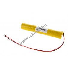 Helyettes�t� akku v�sz- �s biztons�gi vil�g�t�s 4/5 Sub C-Size 4,8V 2000mAh NiMH