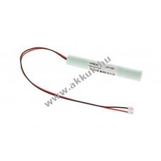 Helyettes�t� akku 1/2 AA 4,8V 600mAh 25cm k�bel JST EHR-3 NiMH