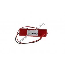 Helyettes�t� akku v�sz- �s biztons�gi vil�g�t�s AA 7,2V 1600mAh D1x3x2 NiMH