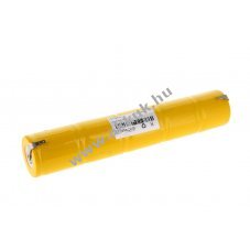 Helyettes�t� akku NC 1/2D 6V 2200mAh v�sz- �s biztons�gi vil�g�t�s