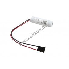 Helyettes�t� elem Maxell ER6K AA 3,6V 2,6Ah k�bellel �s csatlakoz�val l�tium