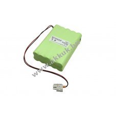 Helyettes�t� akku Geze Slimdrive 106863 EC Drive 24V 900mAh k�bellel csatlakoz�val NiMH
