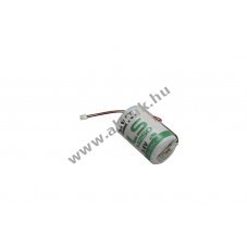 Helyettes�t� elem Winkhaus BlueChip Schlie�system 3,6V 1200mAh 1/2AA k�bel csatlakoz� l�tium