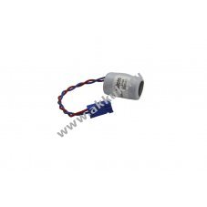 Helyettes�t� elem 1/2AA 3,6V 1200mAh Bosch Rexroth R911277133 R911281394 k�bel csatlakoz� l�tium
