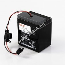 Helyettes�t� akku TAURAC CON125L 12V 5200mAh 90x70x110mm 1,7kg Pb/AGM