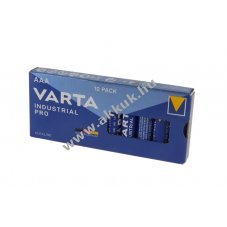 Varta Industrial Pro AAA (mikro) LR03 4003 1.5V 10db/csomag elem alk�li