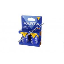 Varta LONGLIFE Power D (g�li�t) LR20 4920 alk�li elem 2db/csomag