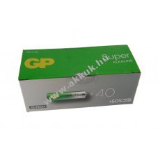 GP Mignon ceruza AA LR06 Super Alkaline alk�li elem 40db/csomag