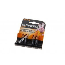 Duracell Plus Power Boost LR03 MN2400 AAA (mikro) elem 1,5V 4db/csomag alk�li