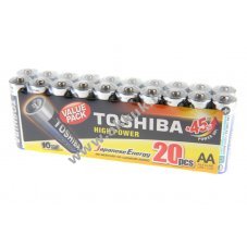TOSHIBA High Power Mignon ceruza LR06 AA elem 1,5V 20db/csomag alk�li