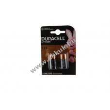 Duracell CR123 3V 1600mAh l�tium elem 2db/csomag