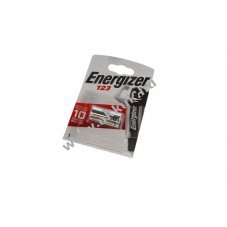 Energizer CR123 3V 1500mAh 1db/csomag elem l�tium