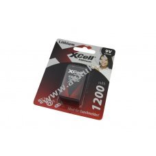 XCell 6122 E-Block CR9V 9V 1200mAh elem l�tium