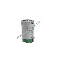 Saft LSH20 D (g�li�t) 3,6V 13000mAh Z-alak� forrf�llel elem l�tium