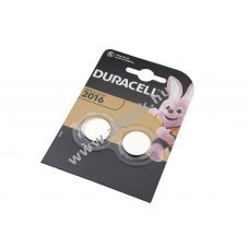 Duracell CR2016 3V 90mAh gombelem 2db/csomag l�tium