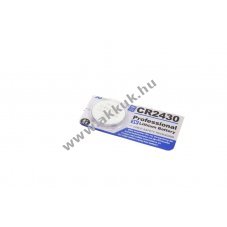 XCell CR2430 3V 270mAh gombelem l�tium