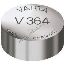 Varta V364 SR60 1,55V gombelem 6,8x2,1mm ez�st-oxid