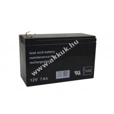 Helyettes�t� akku CP1270 12V 7Ah VDS 4,8mm Faston 151x65x94mm 2,25kg �lom
