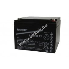 Exide Powerfit S312/26F5 12V 26Ah akku G5 csavaros AGM
