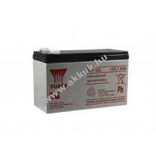 Yuasa NP7-12L 12V 7Ah �lom akku VDS 6,3mm Faston AGM