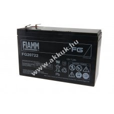 FIAMM FG20722 12V 7,2Ah akku �lom-savas
