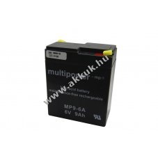 Multipower MP9-6A 6V 9000mAh �lomakku