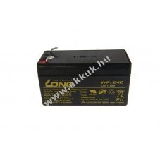 KungLong WP1,2-12 akku 12V 1200mAh 4,8mm Faston 97x43x52mm 0,65kg �lomakku