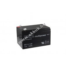 Multipower MP12-12B 12V 12Ah akku �lom-savas