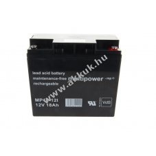 Multipower MP18-12 MP18-12I 12V 18Ah akku �lom-savas
