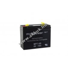 Multipower MP7-6S akku 6V 7000mAh �lomakku