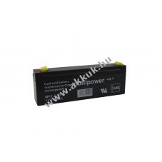 Multipower MP2,3-12 (MP2,2-12) 12V 2,2Ah akku �lomsavas