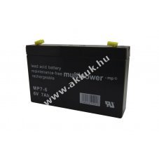 Multipower MP7-6 6V 7Ah akku �lomakku