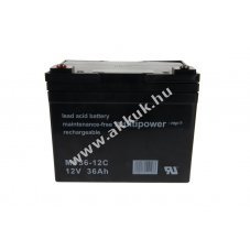 Multipower MP36-12C akku 12V 36Ah Pb