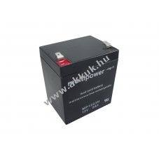 Multipower MP1223H akku 12V 5000mAh �lomsavas