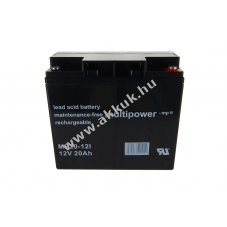 Multipower MP20-12 MP20-12I 12V 20Ah akku �lomsavas