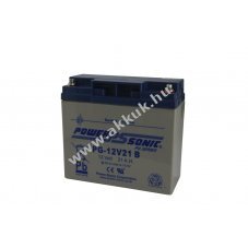 Powersonic PG12V21 12V 21Ah 181x76x167mm 5,96kg akku AGM �lom