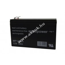 Multipower MP1224H 12V 6000mAh akku �lom-savas