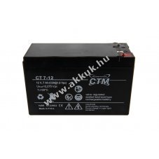 CTM CT7-12 akku 12V 7Ah VDS G103049 g�l