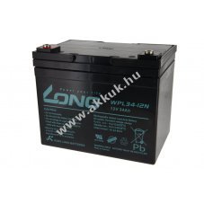 Kung Long WPL34-12N 12V 34Ah akku 197x131x159mm 10,5kg M5 bels�menet �lom