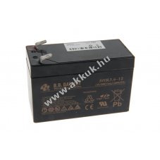 B.B. Battery SHR3.6-12 akku 12V 3600mAh �lomsavas