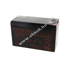 Effekta BT12-7L BFL/BT12-7 12V 7Ah akku AGM �lom