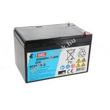 Sonnenschein/ EXIDE A112/10S akku 12V 10000mAh Gel