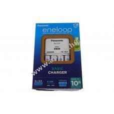 Panasonic ENELOOP BQ-CC51 t�lt� + 4x BK-3MCCE AA Mignon ceruza akku 1,2V 1900mAh NiMH