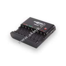 Ansmann Powerline 8 intelligens t�lt� 1-8 AA Mignon ceruza/AAA (Micro) akku USB 5V1000mA NiMH NiCD