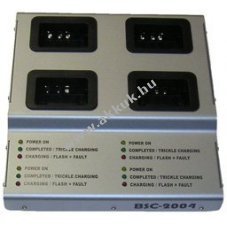 Helyettes�t� t�lt� BSC2004 4-�llom�sos cser�lhet� adapterekkel