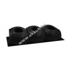 AccuLux aut�s 3 csatorn�s t�lt��llom�s hajl�that� l�mpa HL25EX HL30EX HL35EX