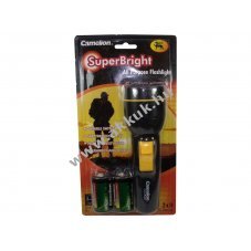 Camelion Superbright LED zsebl�mpa 2 db D (g�li�t) elemekkel egy�tt
